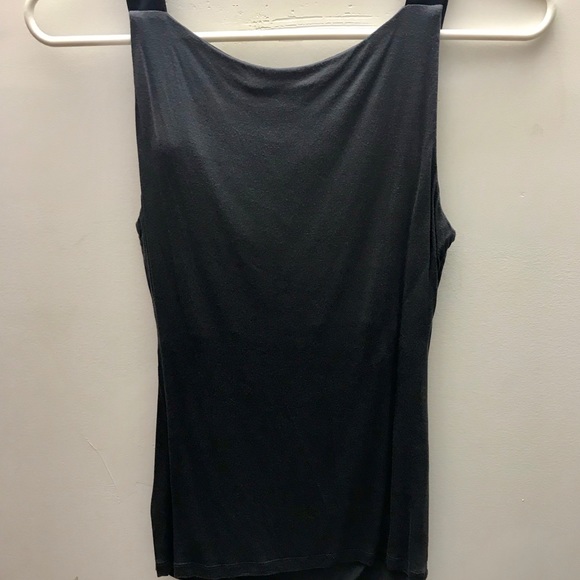 XS H&M Grey and Black tank - Picture 3 of 4
